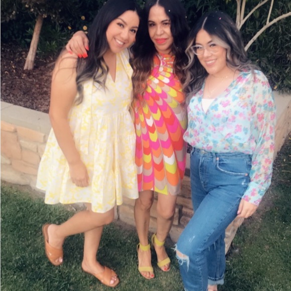 Zara sheer flower blouse - Picture 6 of 6